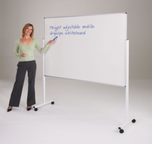 WriteOn Height Adjustable Mobile Whiteboards